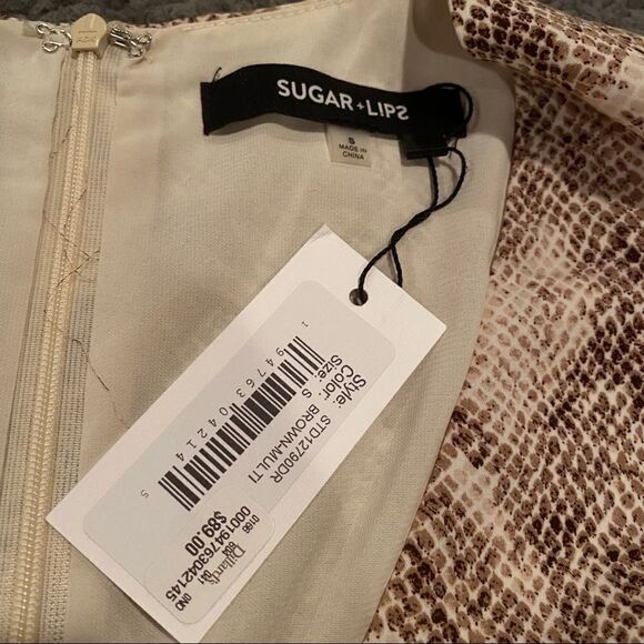 Sugar Lips Snake Skin Dress - Picture 7 of 13